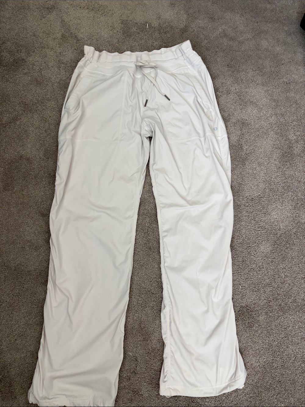 lululemon athletica White Track Pants